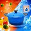 This multi-functional non-stick wok is a versatile cooking tool for home kitchens, suitable for stewing, frying and stir-frying. It is durable and practical Application Scenario